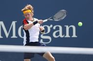 Andrey Rublev will look to take control of the baseline rallies.